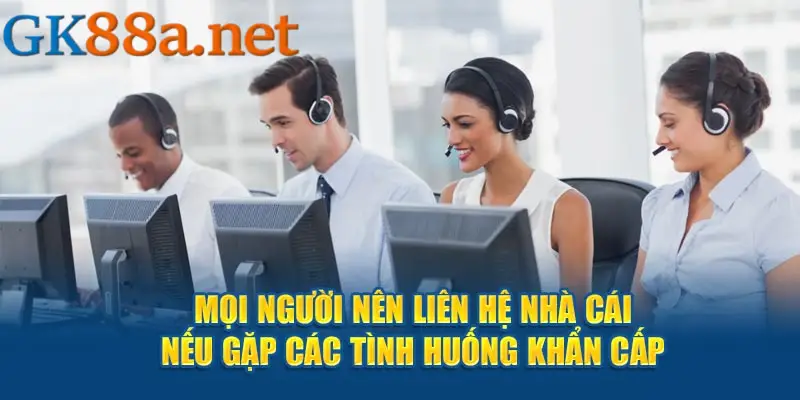 Nhờ nhân viên GK88 kiểm tra nếu không giao dịch được